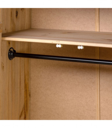 vidaXL Wardrobe 80x50x171.5 cm Solid Pine Panama Range