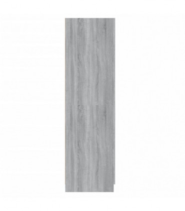 Wardrobe Grey Sonoma 80x50x180 cm Engineered Wood