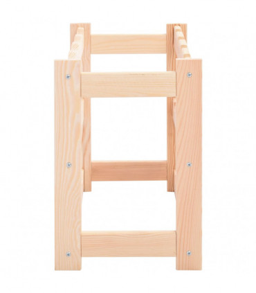 Wine Rack for 12 Bottles Pinewood