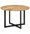 Dining Table 110x75 cm Solid Wood Mango