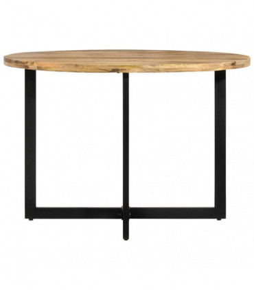 Dining Table 110x75 cm Solid Wood Mango