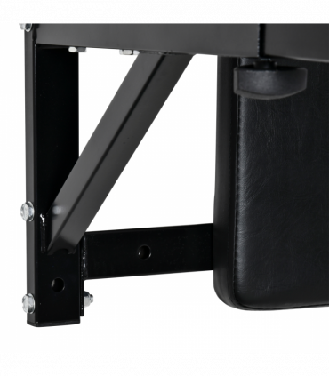 Gym Rack Dip Station Wall Mounted AB Knee Leg Raise Pull Up Fitness HOMCOM