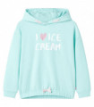 Kids' Hooded Sweatshirt Light Aqua 92