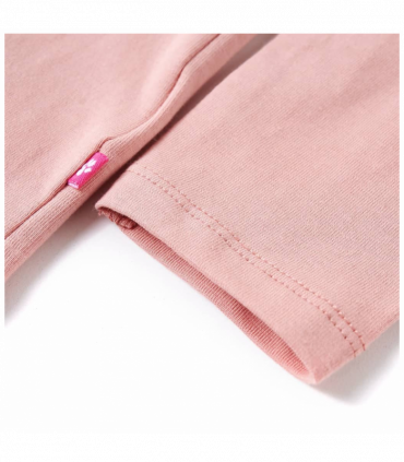 Kids' T-shirt with Long Sleeves Pink 128