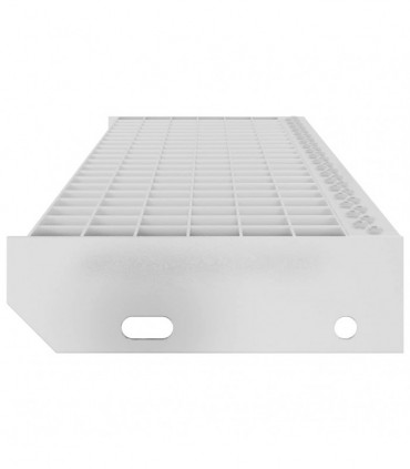 vidaXL Grate Step 100x24x7 cm Galvanised Steel