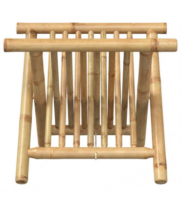 vidaXL Magazine Rack 42x30.5x34.5 cm Bamboo