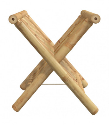 vidaXL Magazine Rack 42x30.5x34.5 cm Bamboo