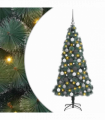 vidaXL Artificial Christmas Tree Green 30 x 30 x 120 cm PET