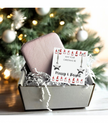 Merry & Bright Christmas Hamper Star Earrings & Jewellery Box