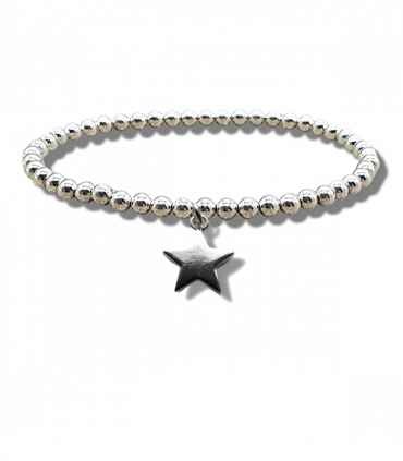 Christmas Star Mini Gift Hamper with Silver Bracelet