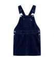 Kids' Overall Dress Corduroy Navy 128