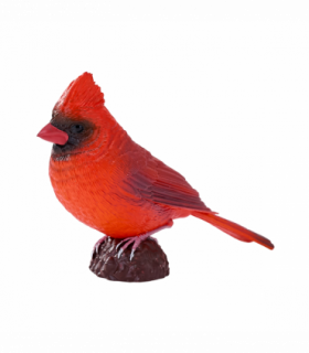 Red Cardinal Bird Toy  Realistic Wildlife Model