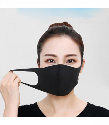 Reusable Fashion Face Mask BLACK