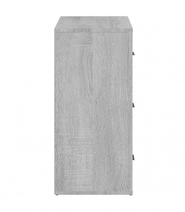 Sideboard Grey Sonoma 80x33x70 cm Engineered Wood