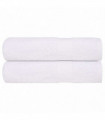 vidaXL Bath Towels 2 pcs White 100x150 cm 360 gsm 100% Cotton