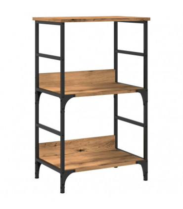 vidaXL Book Cabinet Artisan Oak 50x33x82 cm Engineered Wood