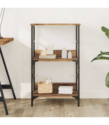 vidaXL Book Cabinet Artisan Oak 50x33x82 cm Engineered Wood