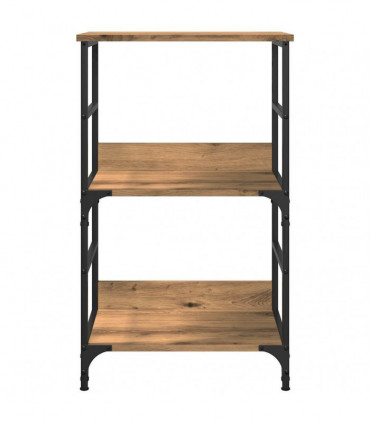 vidaXL Book Cabinet Artisan Oak 50x33x82 cm Engineered Wood