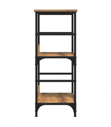 vidaXL Book Cabinet Artisan Oak 50x33x82 cm Engineered Wood