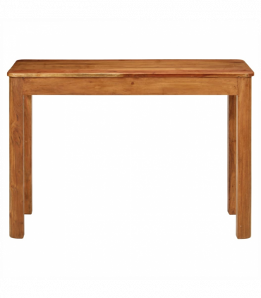 vidaXL Dining Table 110x55x76 cm Solid Wood Acacia