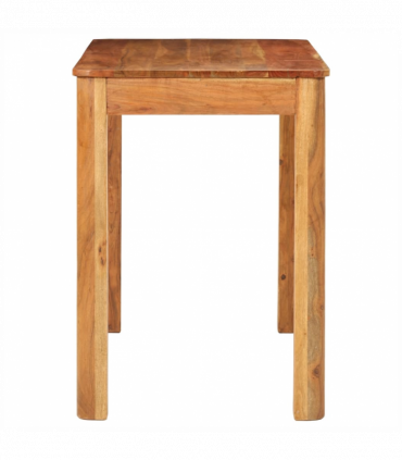 vidaXL Dining Table 110x55x76 cm Solid Wood Acacia