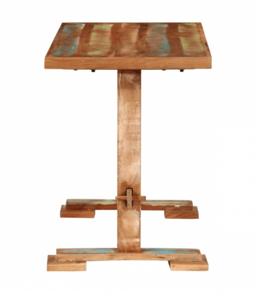 vidaXL Dining Table 110x55x78 cm Solid Wood Reclaimed