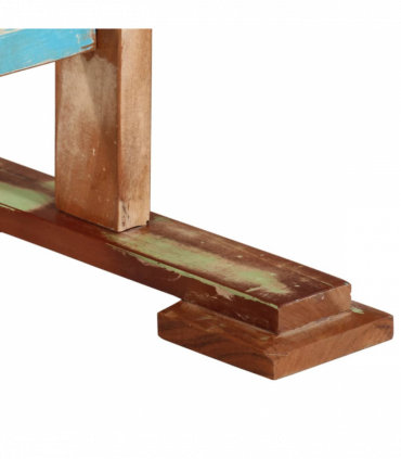 vidaXL Dining Table 110x55x78 cm Solid Wood Reclaimed