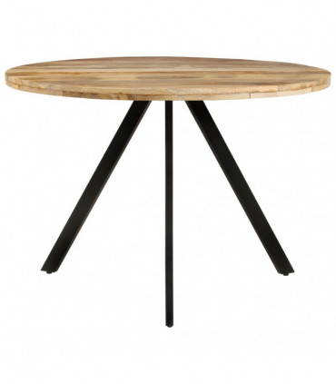 vidaXL Dining Table 110x75 cm Solid Wood Mango