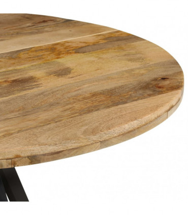 vidaXL Dining Table 110x75 cm Solid Wood Mango