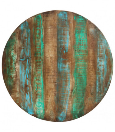 vidaXL Dining Table 110x75 cm Solid Wood Reclaimed