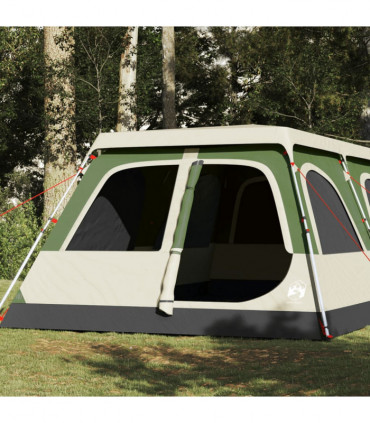 vidaXL Family Tent Dome 8-Person Green Quick Release