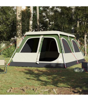 vidaXL Family Tent Dome 8-Person Green Quick Release