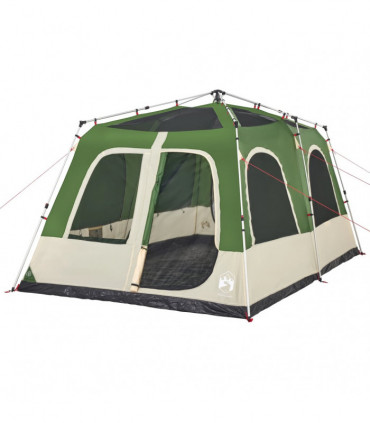 vidaXL Family Tent Dome 8-Person Green Quick Release