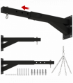 SPORTNOW 5-Length Adjustable Punch Bag Bracket for Boxing Punching Training