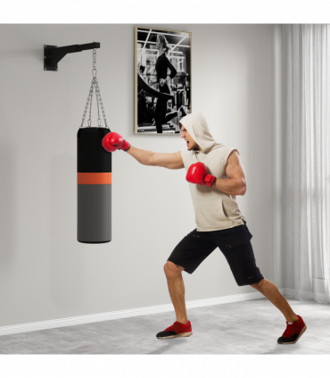 SPORTNOW 5-Length Adjustable Punch Bag Bracket for Boxing Punching Training