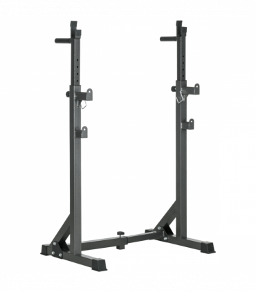 SPORTNOW Heavy Duty Squat Rack, Adjustable Weight Barbell Stand, for Home, Gym