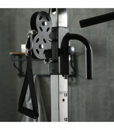 SPORTNOW Home Gym Machine, 15-Position Adjustable Training Workout Station