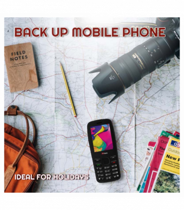 TTfone TT175 Mobile with USB Cable, Vodafone Pay As You Go