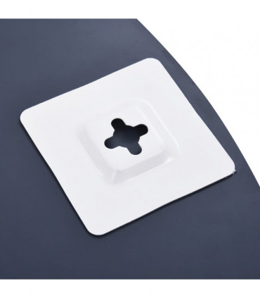 Wall Mirror with 5 Shelves Silver 100x60 cm