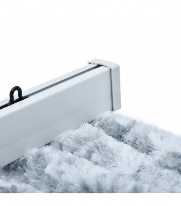 Insect Curtain White and Grey 56x185 cm Chenille