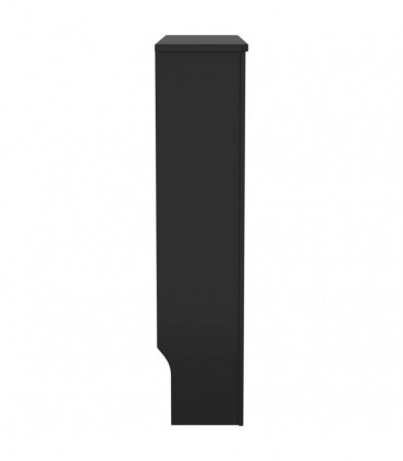 MDF Radiator Cover Black 78 cm