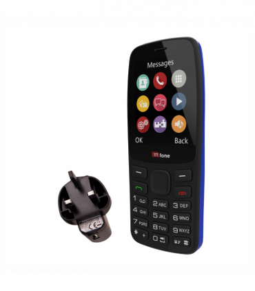 TTfone TT175 Dual SIM with Mains Charger, EE Pay As You Go