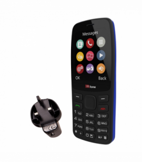 TTfone TT175 Dual SIM with Mains Charger, O2 Pay As You Go