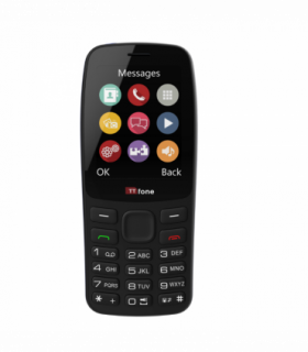 TTfone TT175 Mobile with USB Cable, O2 Pay As You Go