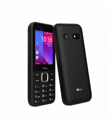 TTfone TT240 Simple Easy to use Mobile Phone with USB Cable and Giff Gaff Pay As You Go Sim Card