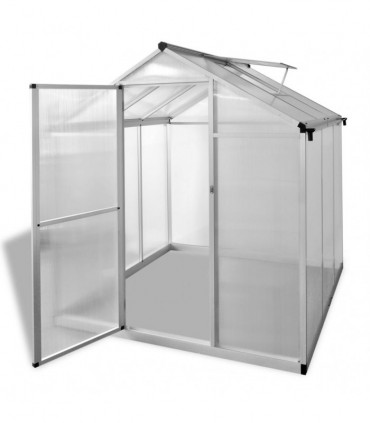 vidaXL Greenhouse Reinforced Aluminium 3.46 m²