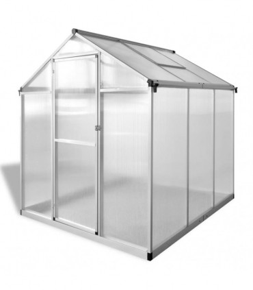 vidaXL Greenhouse Reinforced Aluminium 3.46 m²