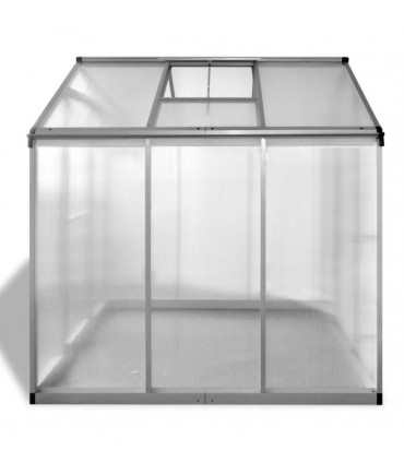 vidaXL Greenhouse Reinforced Aluminium 3.46 m²