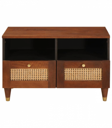 vidaXL Media Storage Cabinets & Racks Brown 70 x 33.5 x 46 cm