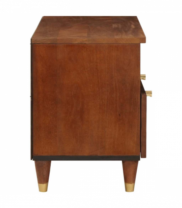 vidaXL Media Storage Cabinets & Racks Brown 70 x 33.5 x 46 cm